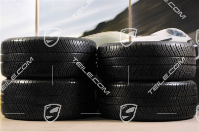 20" "RS Spyder Design" Winterräder Satz, Felgen 9J x 20 ET26 + 10J x 20 ET19, Michelin Winterreifen 265/45 R 20 + 295/40 R 20, mit RDK-Sensoren