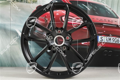 20" Felgensatz 718 Cayman GT4, Felgen 8,5J x 20 ET61 + 11J x 20 ET50, schwarz seidenmatt