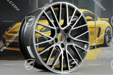 21-inch wheel rim set RS Spyder, 11J x 21 ET49 + 9,5J x 21 ET46, for Cayenne Coupe