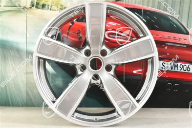 22-inch wheel rim, Sport Classic, 11,5J x 22 ET61, Platinum Silver