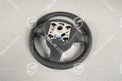 Steering wheel, SPORT DESIGN, manual transmission, Leather Black