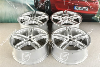 19" Komplet felg Macan Turbo/Sport Design, 8,5J x 19 ET21 + 9J x 19 ET21
