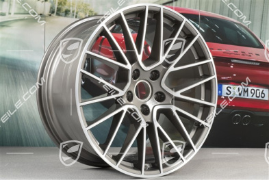 21-inch wheel rim set RS Spyder, 11J x 21 ET49 + 9,5J x 21 ET46, for Cayenne Coupe