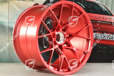 21" felga GT3RS, 13J x 21 ET31, czerwony Pyro Red