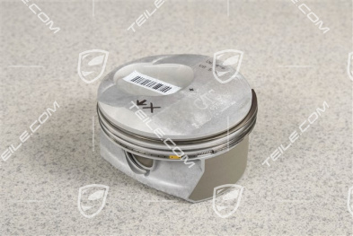 Kolben komplett mit Kolbenringe, Sprengring / Sicherungsring, Kolbenbolzen / Zyl. 5-8 560-565 G, S / GTS