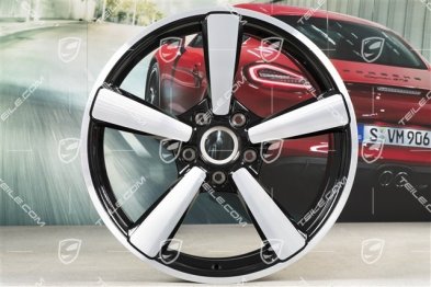 20" Carrera Exclusive Felge, 8,5J x 20 ET53, Schwarz Hochglanz