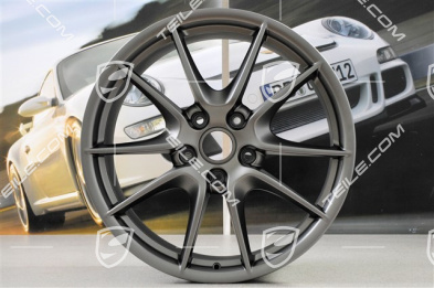 20" Komplet felg Carrera S (III), 8,5J x 20 RT51 + 11J x 20 ET70, platynowy-satyna