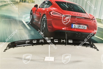 Osłona górna z napisem PORSCHE czarna