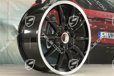 19" Felge "Carrera Sport", 8,5J x 19 ET55, Hochglanz Schwarz