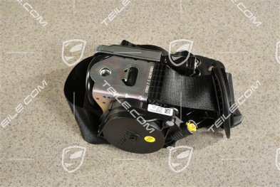 Seat belt, front, Black, L
