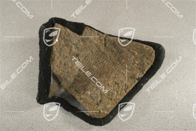 Teppich für Zusatzlüfter Lüftergebläse, Schwarz, R