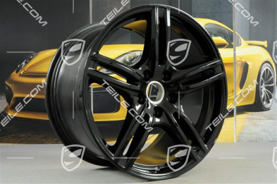 20-inch wheel rim Panamera Turbo, 11,5J x 20 ET68, black high gloss