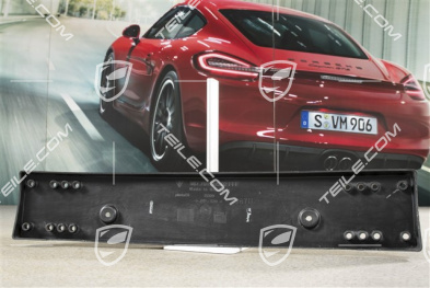 Front bumper number / Licence plate support