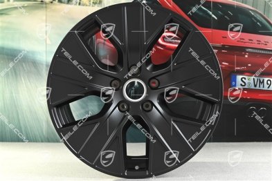 20" Felga Taycan Turbo Aero, 11J x 20 ET60, czarny satynowy mat