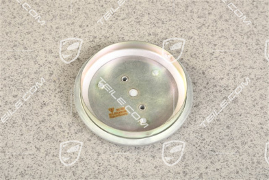 Radzierdeckel, silber lackiert, für Innendurchmesser 71 mm