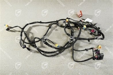 Wiring harness front bumper, pedestrian protection