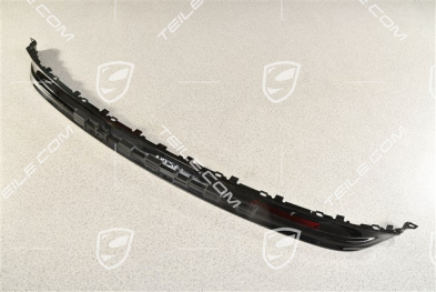 Sport Design / GTS, Blenda tylna, czarna z czarnym napisem PORSCHE