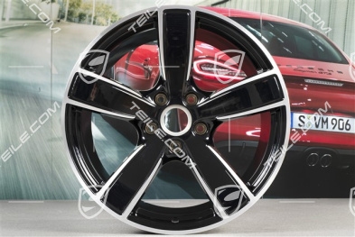 20" Felga Carrera Sport, 11,5J x 20 ET56, głęboki czarny metalik