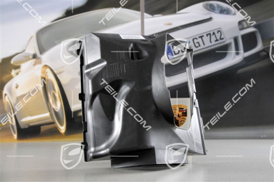 Air duct, rear, R Air duct, rear, R