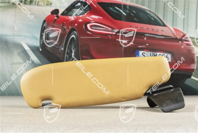 Sonnenblende, Cabrio, Kunstleder, Sandbeige, R