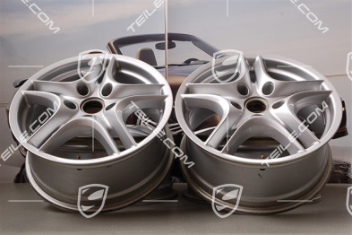 18" Komplet felg Cayenne Turbo II, 8J x 18 ET 57, Facelift