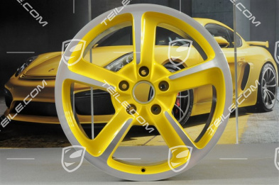 20" Felga Sport Techno, 8,5J x 20 ET57, żółty Racing Yellow