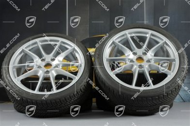 20-inch Carrera S (III) winter wheel set, 8,5J x 20 ET51 + 11J x 20 ET70 + NEW Michelin winter tyres 245/35 ZR20 + 295/30 ZR20, TPMS