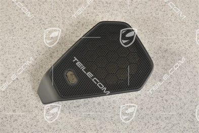 Cover dashboard trim, upper, Black