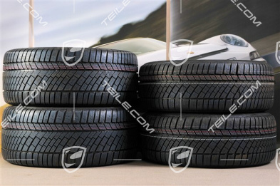 19" Panamera TURBO koła zimowe, komplet, felgi 9J x 19 ET 60 + 10J x 19 ET61 + NOWE opony zimowe Continental 255/45 R19+285/40 R19