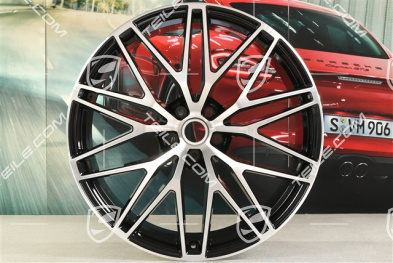 21" Felge RS Spyder Design II, 10J x 21 ET19, schwarz hochglanz