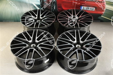 21" komplet felg "911 Turbo 5 Design", 9,5J x 21 ET27 + 10J x 21 ET19