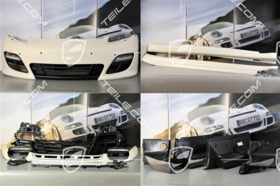 Sport Design Paket, Aero Kit Satz: zderzak przedni + dolna część tylnego zderzaka, z kompletem progów, do Panamery Diesel