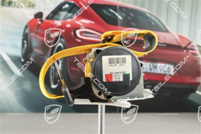 Pas bezpieczeństwa, cabrio, tył, żółty "speed yellow", L