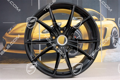 20" Felgensatz Carrera S IV, 8J x 20 ET57 + 10J x 20 ET45, Schwarz Hochglanz
