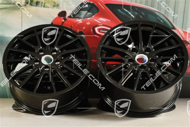 19-inch Sport Design wheel set, black, wheels 8J x 19 ET57 + 9,5J x 19 ET46