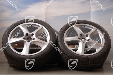 20" Komplet felg z oponami zimowymi Cayenne SportTechno, przód 9"+ tył 9" + opony 275/40 R20, bez czujników RDK