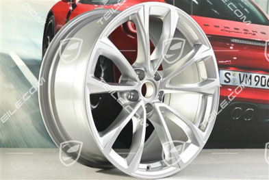 19-inch wheel rim Macan Design-Rad, 9J x 19 ET21, brilliant chrome