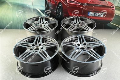 19" Komplet felg TURBO I, przód 8J x 19 ET57 + tył 9,5J x 19 ET46