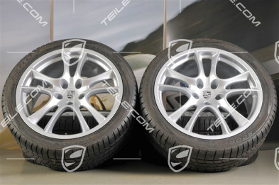 21" Komplet kół zimowych, Cayenne Sport / GTS, felgi 10Jx21 ET50, opony 295/35 R21Y