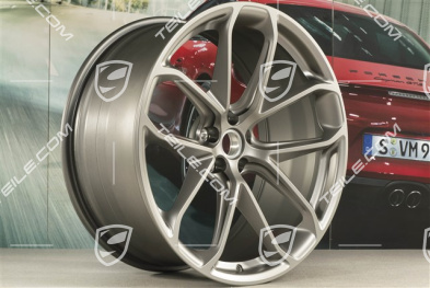 21" Felga "GT Design", 10J x 21 ET19. platinum satynowy półmat
