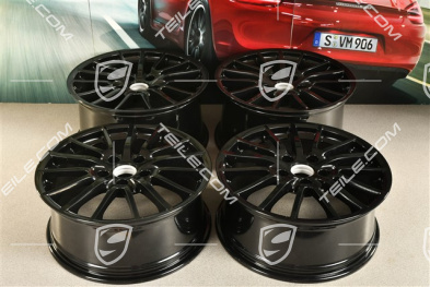 19-inch Sport Design wheel set, black, wheels 8J x 19 ET57 + 9,5J x 19 ET46