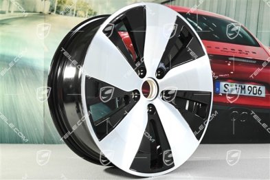 20" Macan wheel rim 7.5J x 20 ET32, high-gloss black