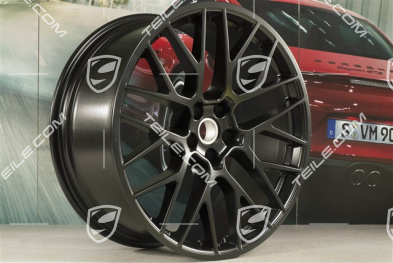 21-inch alloy wheel RS-Spyder Design, 9,5J x 21 ET27, black satin mat