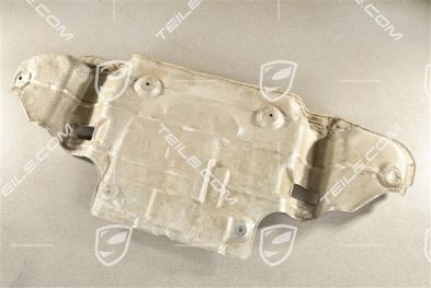 Heat protection / Heat shield rear boot floor