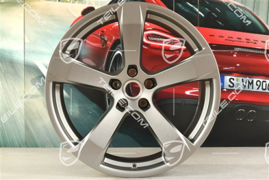 20" wheel "Macan Sport", 10J x 20 ET19, platinum satin matt