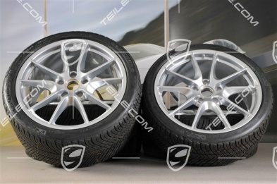 20-inch Carrera S (III) winter wheel set, 8,5J x 20 ET51 + 11J x 20 ET70, winter tyres 245/35 ZR20 + 295/30 ZR20, TPMS