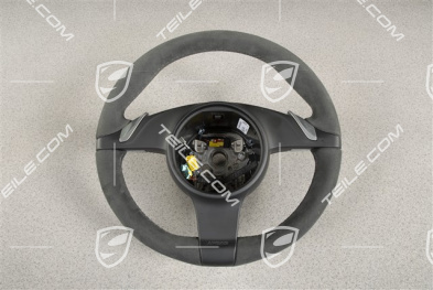 Sport steering wheel PDK Alcantara