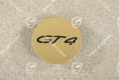 Hub cap, GT4, Aurum satin matt