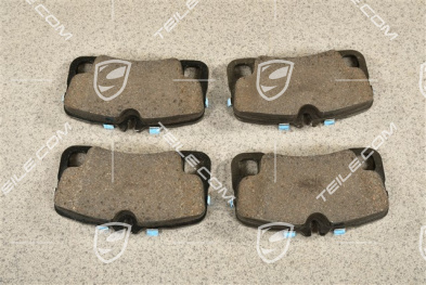 Turbo, PCCB Keramikbremsen - Bremsbeläge Satz (L+R), hinten