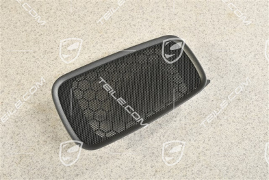 Tieftonlautsprecher Blende, Hinten, Schwarz